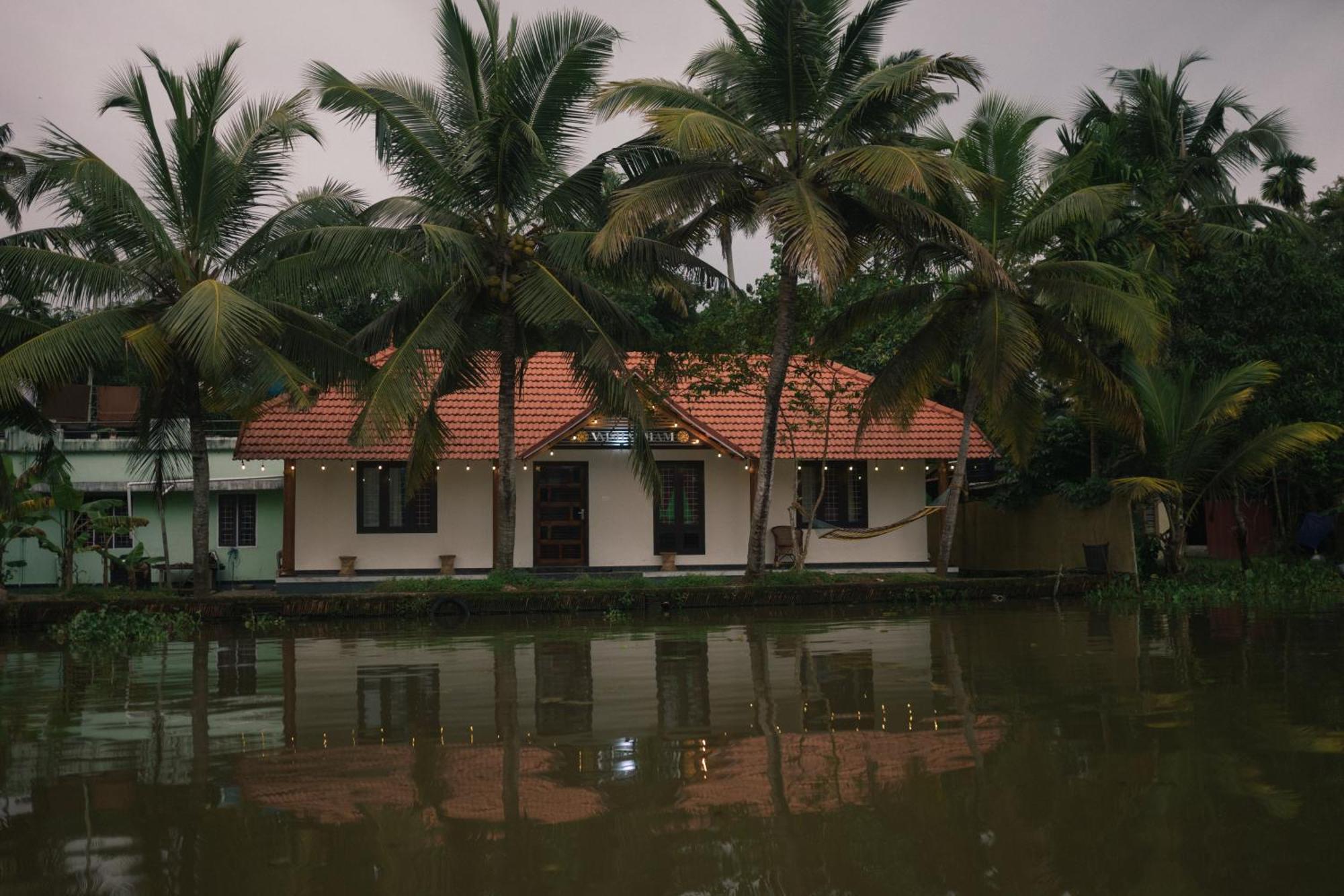 Ferienwohnung Tulsi Kayal Retreat Champakulam Exterior foto