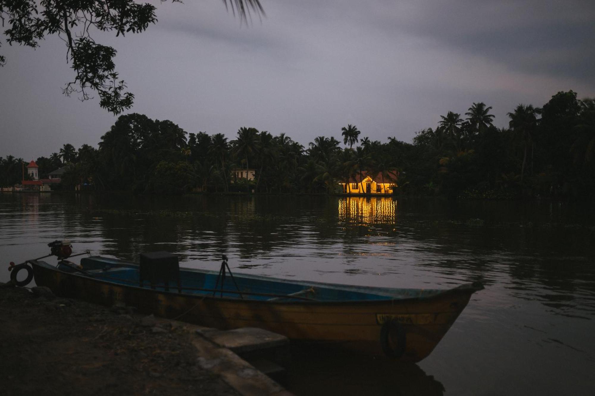 Ferienwohnung Tulsi Kayal Retreat Champakulam Exterior foto