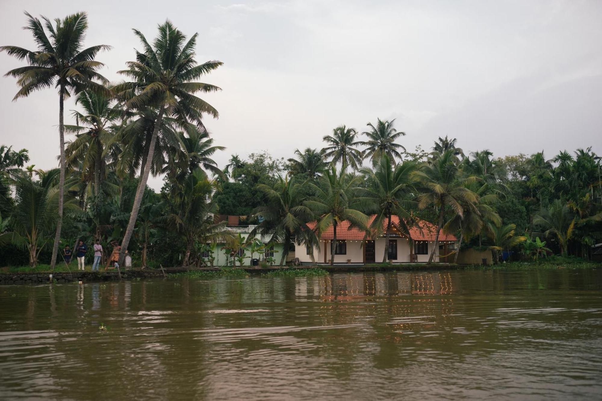 Ferienwohnung Tulsi Kayal Retreat Champakulam Exterior foto