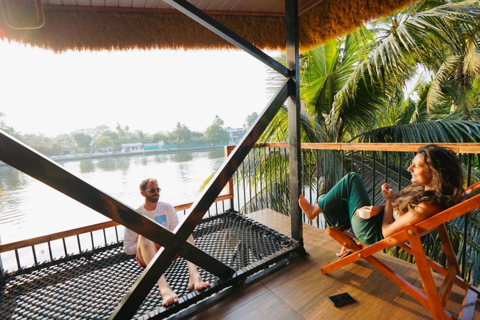 Ferienwohnung Tulsi Kayal Retreat Champakulam Exterior foto