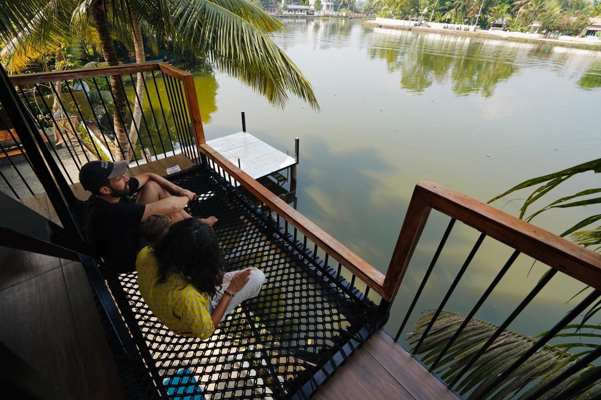 Ferienwohnung Tulsi Kayal Retreat Champakulam Exterior foto